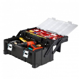 Keter sk-239278 Organizator Keter Cantilever Tool Box 22, dimensiune 56x31x24 cm, 26 L