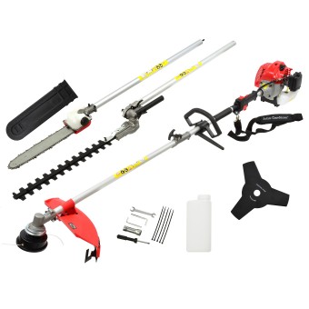 Kit Motocositoare 4 in 1, GEKO G81057, putere 3 CP, motor in 2 timpi