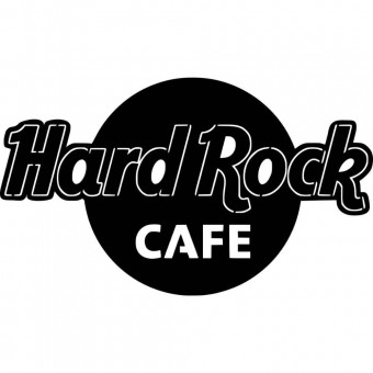Krodesign KRO-1067 Decoratiune metalica de perete Krodesign Hard Rock Caffe KRO-1067, Lungime 60 cm, negru, grosime 1.5 mm