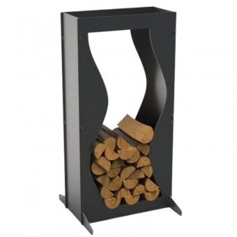Krodesign KRO-1154/ Suport pentru lemne, Krodesign Wave KRO-1154, dimensiune 1100x550x230mm