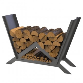 Krodesign KRO-1157/ Suport pentru lemne, Krodesign Triangle KRO-1157, dimensiune 900x600x280 mm