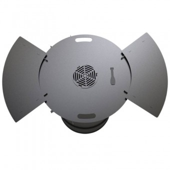 Krodesign KRO-1162/ Gratar tip plancha Krodesign KRO-1162, diametru 80 cm, cu accesorii