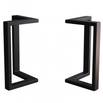 Krodesign KRO-1179 Set 2 picioare pentru masute cafea sau banci, Vivatechnix KRO-1179, dimensiune 40x20 cm
