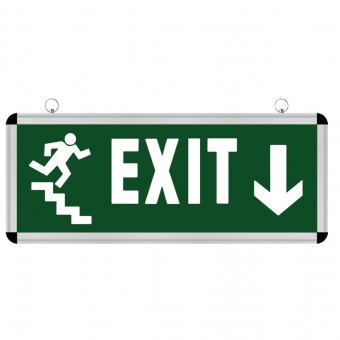 Lampa iluminat emergenta IESIRE Coborare – EXIT Down