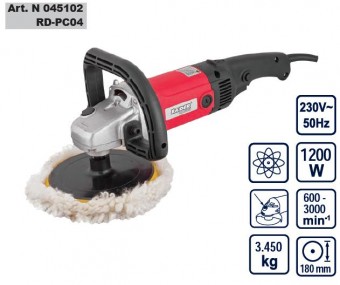Masina de polishat 1200W, Raider RD-PC04 