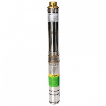 Micul Fermier GF-0707-S001-G03 Pompa submersibila pentru apa curata, 1.1 kW, debit 3900 l/h, inaltime maxima pompare 51 m, 8 turbine