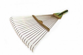 Micul Fermier GF-1011 Grebla metalica pentru frunze care se strange