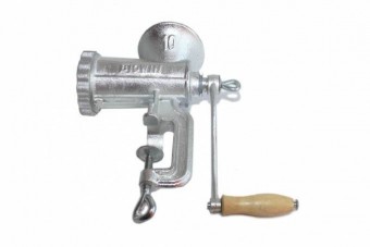 Micul Fermier GF-1262 Masina tocat carne nr.10 din fonta cu accesorii pentru carnati