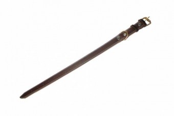 Micul Fermier GF-1367 Zgarda pentru caine 3.0x73 cm piele dubla nr.7