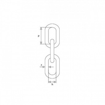 Micul Fermier GF-1900 Lant zincat genovez 6.5x29 20m