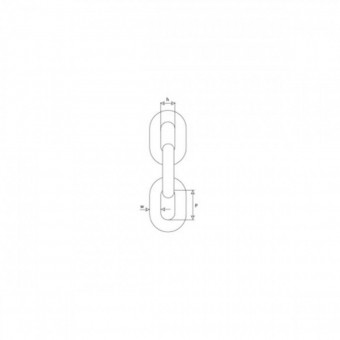 Micul Fermier GF-1926 Lant de inalta rezistenta grad 3 818 6x18 20m