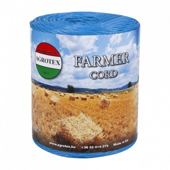 Micul Fermier GF-2283 Sfoara din PP rasucit, 400m/kg, bobina 5Kg, pentru balotat