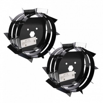 Micul Fermier GF-2301-S001-G01 Set 2 roti metalice motocultor (1 pereche)