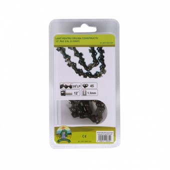 Micul Fermier GF-2357-S001-G01 Lant pentru drujba constructii 12 pas 3/8 22 dinti