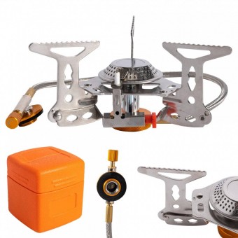 Micul Fermier GF-2438 Aragaz camping pliabil aprindere piezo 150*85mm