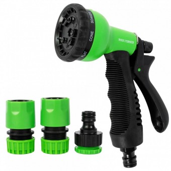 Micul Fermier MF-IR3017-G01 Pistol de stropit Micul Fermier, cu 3 accesorii, 1/2, 8F G01