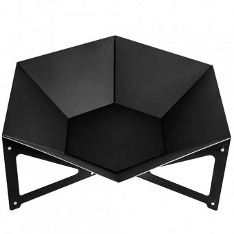 OEM 99706 Vatra de foc pentru gradina, 650 x 550 x 260 mm, grosime 3 mm