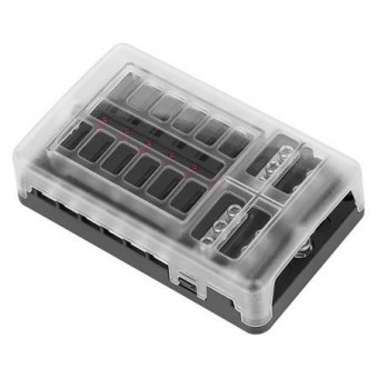 OEM LEC-BEZ4015-12 Bloc 12 sigurante auto 19mm