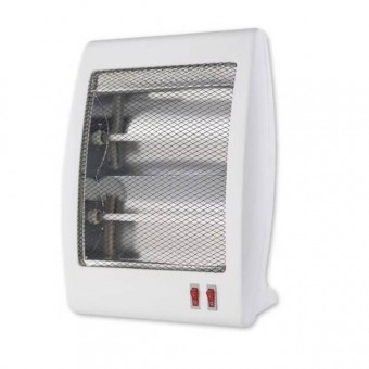 OEM VC-3195 Aeroterma electrica cu halogen, 2 trepte de putere 400/800 W, Portabila, Alba