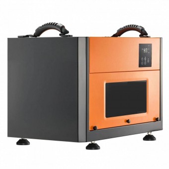 OMS SYCSQJSLED60RVEZF001V2 Dezumidificator comercial 50 l / zi, putere 650 W, moduri Auto, Uscare, Repaus si Dezghetare inteligenta, Furtun drenaj 2 m