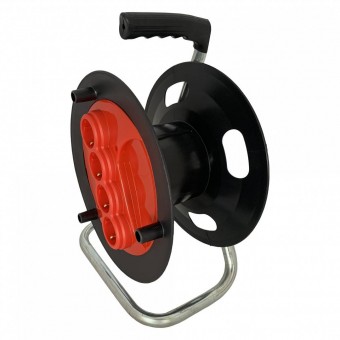 Orel FS-FSM337 Tambur derulator neechipat, pentru cablu, Orel FS-FSM337, 4 locasuri, Schuko
