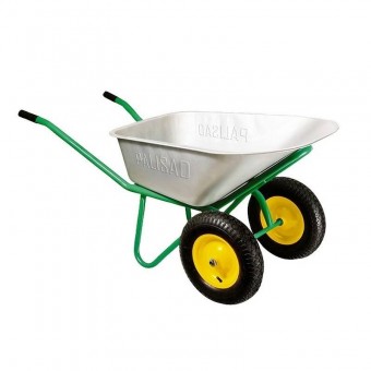Palisad 689238 Roaba pentru gradina si constructii Palisad 100 l, maxim 320 kg, cu 2 roti