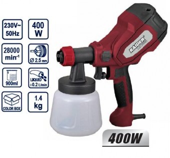 Pistol electric de vopsit 400W, Raider RD-SGC07