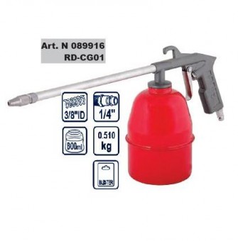 Pistol pentru grunduit cu tija lunga, Raider RD-CG01