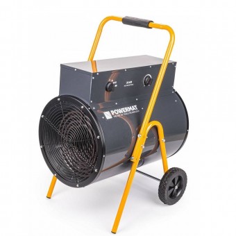 Powermat PM1024 Tun de caldura industrial ceramic, Trifazat 400V, Trepte putere 150 / 15000 / 30000 W, debit aer 2450 mÂ³/h