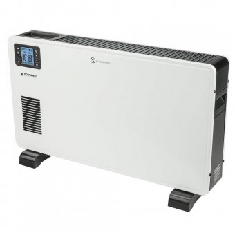 Powermat PM1191 Convector electric cu control WiFi, 3 trepte de putere 1000/1300/2300 W, Alb, Telecomanda