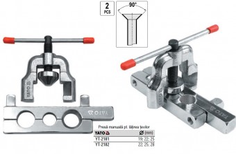 Presa manuala pentru mansonare tevi YATO, YT-2182