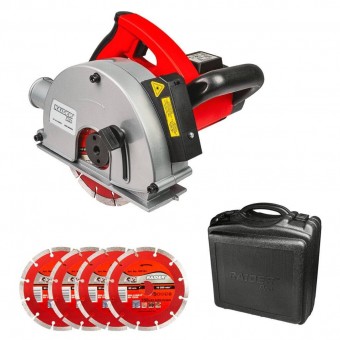 Raider 020905 Masina frezat caneluri 5-40mm, disc 150 mm, putere 1.7KW