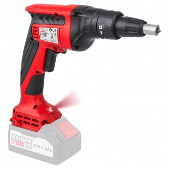 Raider 030187 Surubelnita electrica brushless gips-carton 520W 1/4 , acumulator 1x4Ah