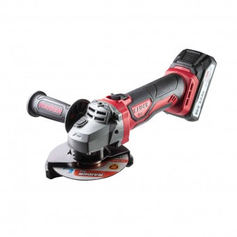 Raider 030226 Polizor unghiular cu acumulator Raider 125 mm, M14, Li Ion 20 V, 2Ah, 11500 rpm