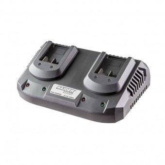 Raider 032603 Incarcator dublu pentru acumulatori scule electrice, Raider 20 V