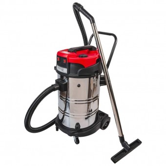 Raider 090332 Aspirator inox umed-uscat 2x1200W 60L autocuratare