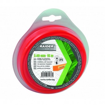 Raider 110212 Fir pentru trimmer Raider, profil patrat 2.4mm Ñ… 15m