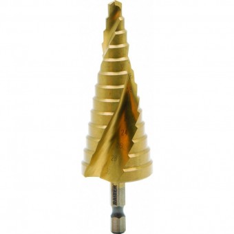 Raider 150680 Burghiu conic in trepte Raider 150680, HEX, 1/4â€, HSS TIN, 6-30mm