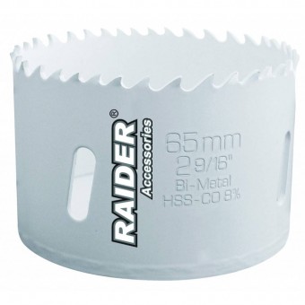 Raider 157832 Carota bi-metal HSS 8%Co pentru metal si inox Ã¸ 76mm