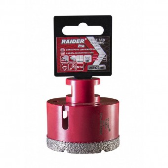 Raider 157850 Carota diamantata pentru frezare uscata M14 x 65mm