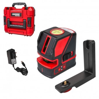 Raider 260803 Nivela automata laser verde cruce 30m,180Â° 