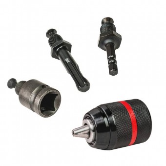 Raider 999903 Mandrina rapida metalica 1/2 13mm, cu 3 adaptoare 