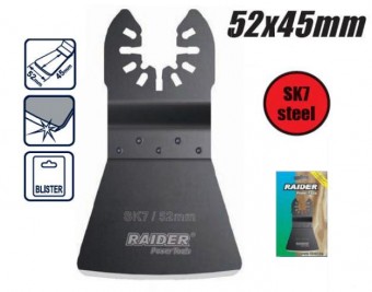 Razuitor unealta multifunctionala 52mm, Raider 