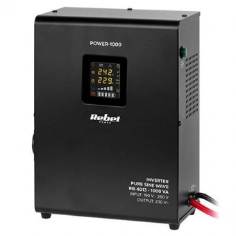 Rebel LEC-RB-4013 Ups centrale termice sinus pur 1000va 700w 12v rebel 
