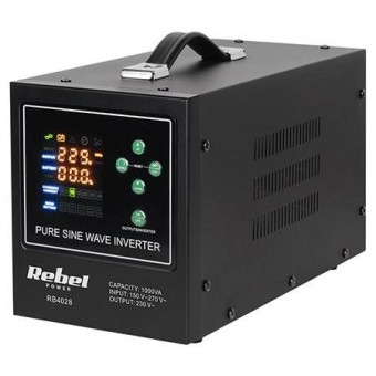 Rebel LEC-RB-4028 Ups centrale termice sinus pur 1000va 700w 12v rebel