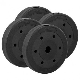 Rebel LEC-RBA-2102 Disc greutate compozit set 4 x 5 kg rebel active