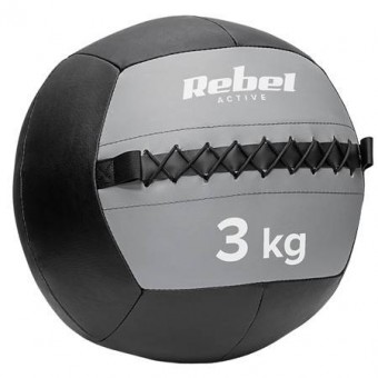 Rebel LEC-RBA-3107-3 Minge medicinala pentru exercitii 3 kg rebel active