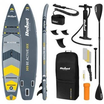 Rebel LEC-RBA-4512 Set placa gonflabila stand up paddle sup 381x81x15cm