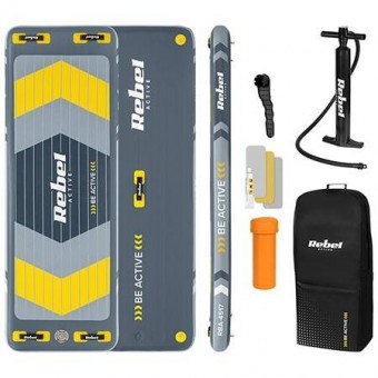 Rebel LEC-RBA-4517 Platforma gonflabila 250x89x15 cm rebel active