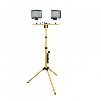 SAL FLS 2/500 Reflector cu stativ, becuri cu halogen 2 x 400 W, Sal FLS 2/500